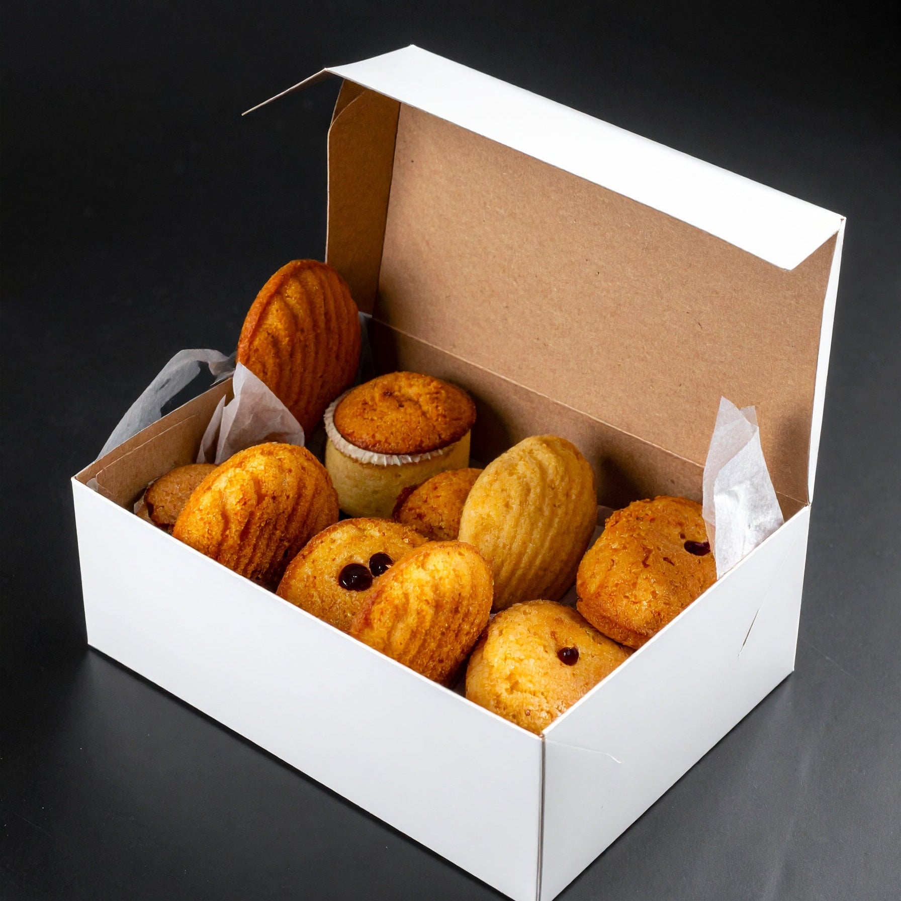Madeleines, Fondants & Financiers