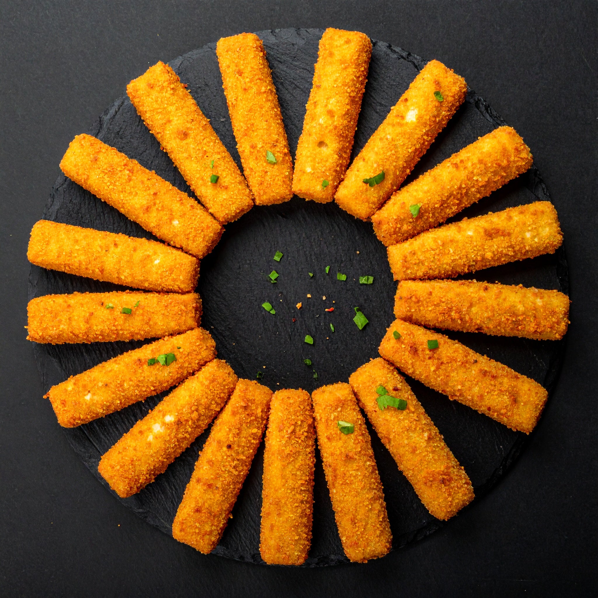 Sticks de mozzarella