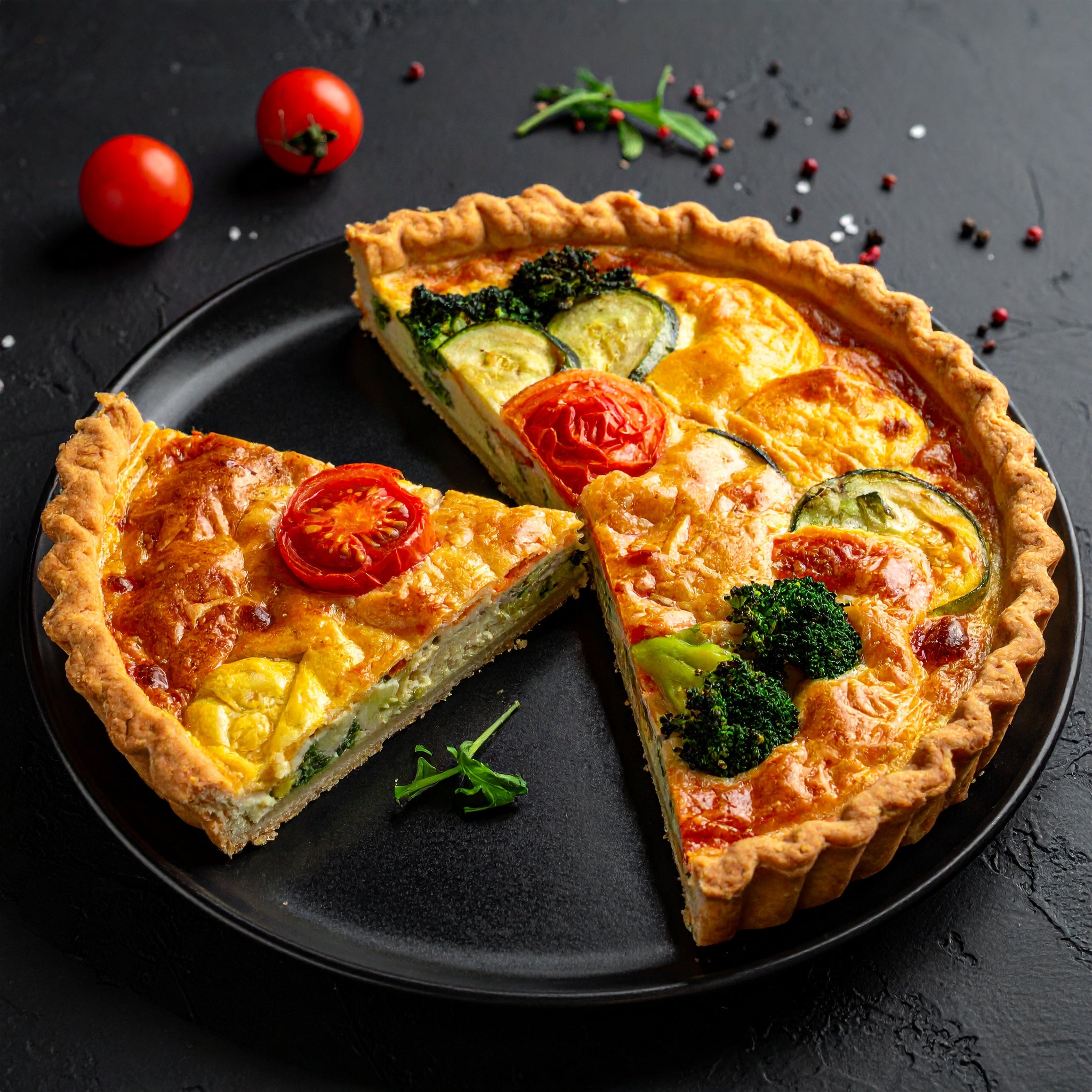 Tarte aux légumes du soleil