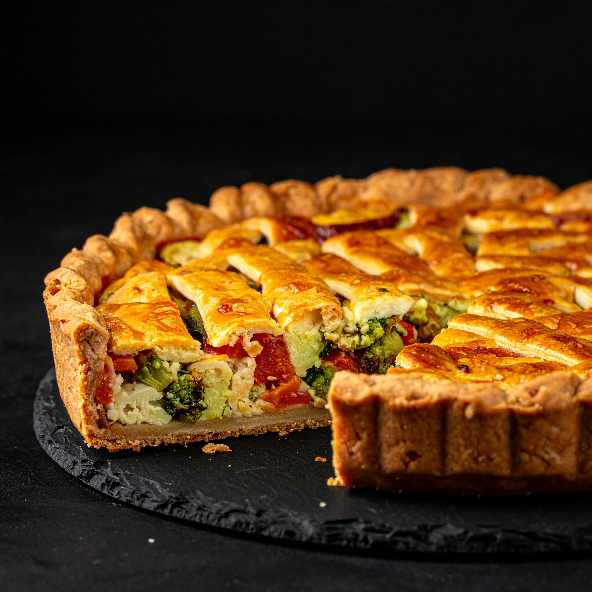 Tarte aux légumes du soleil