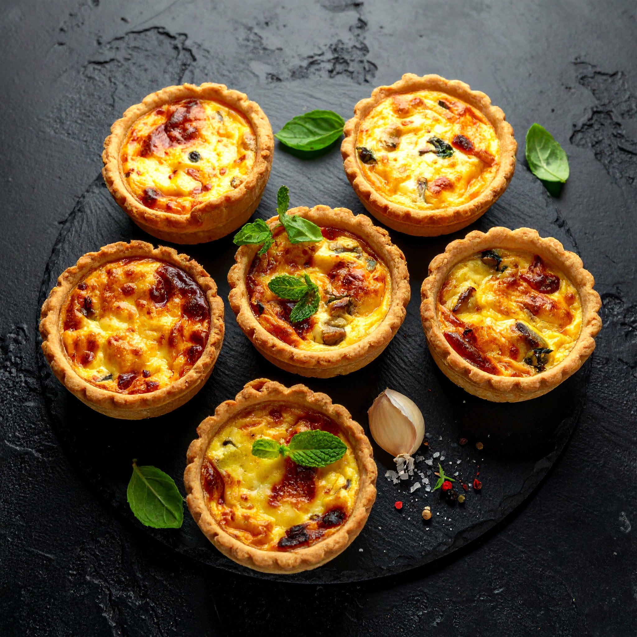 Mini quiches