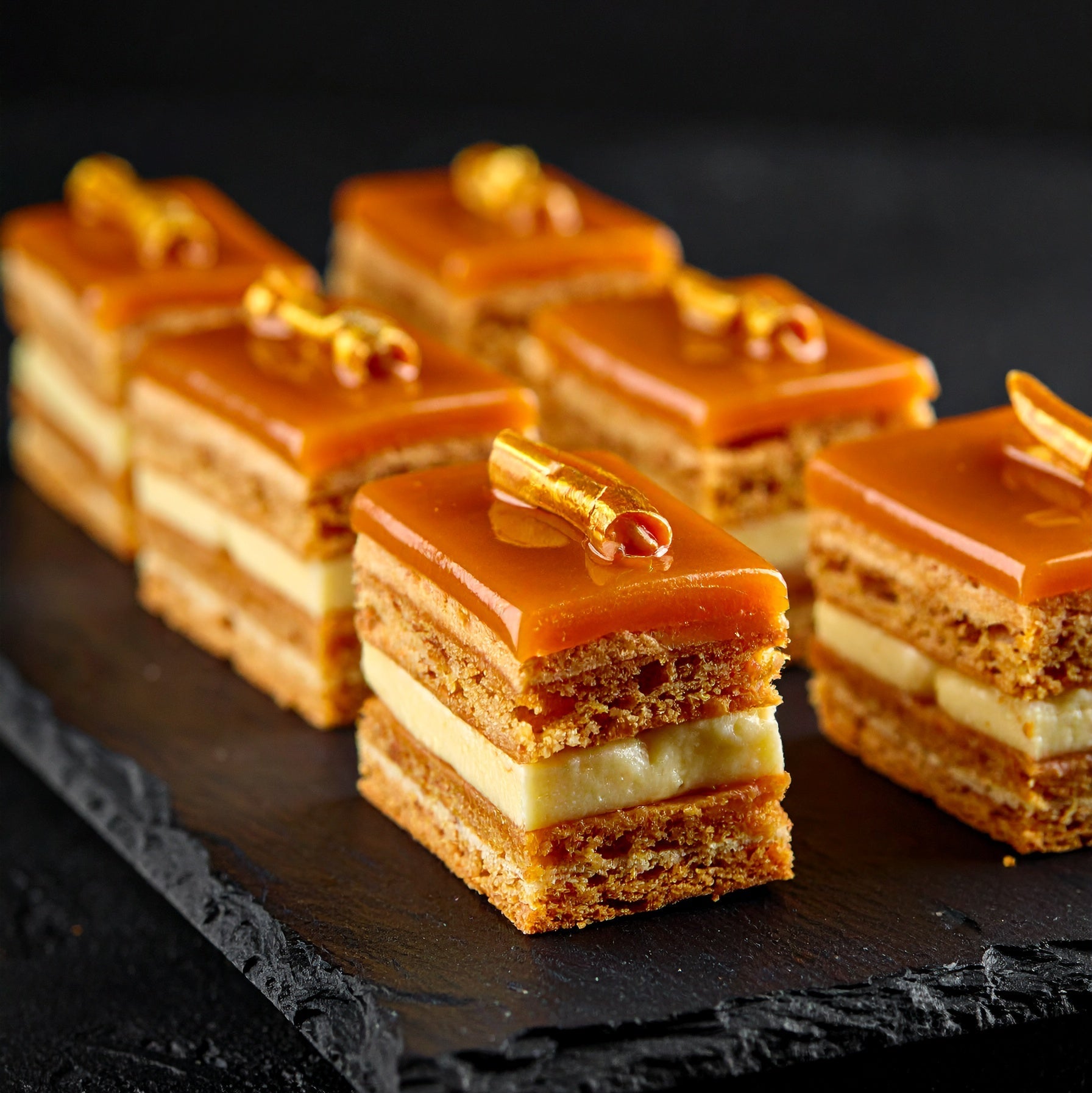 Mini millefeuille Caramel