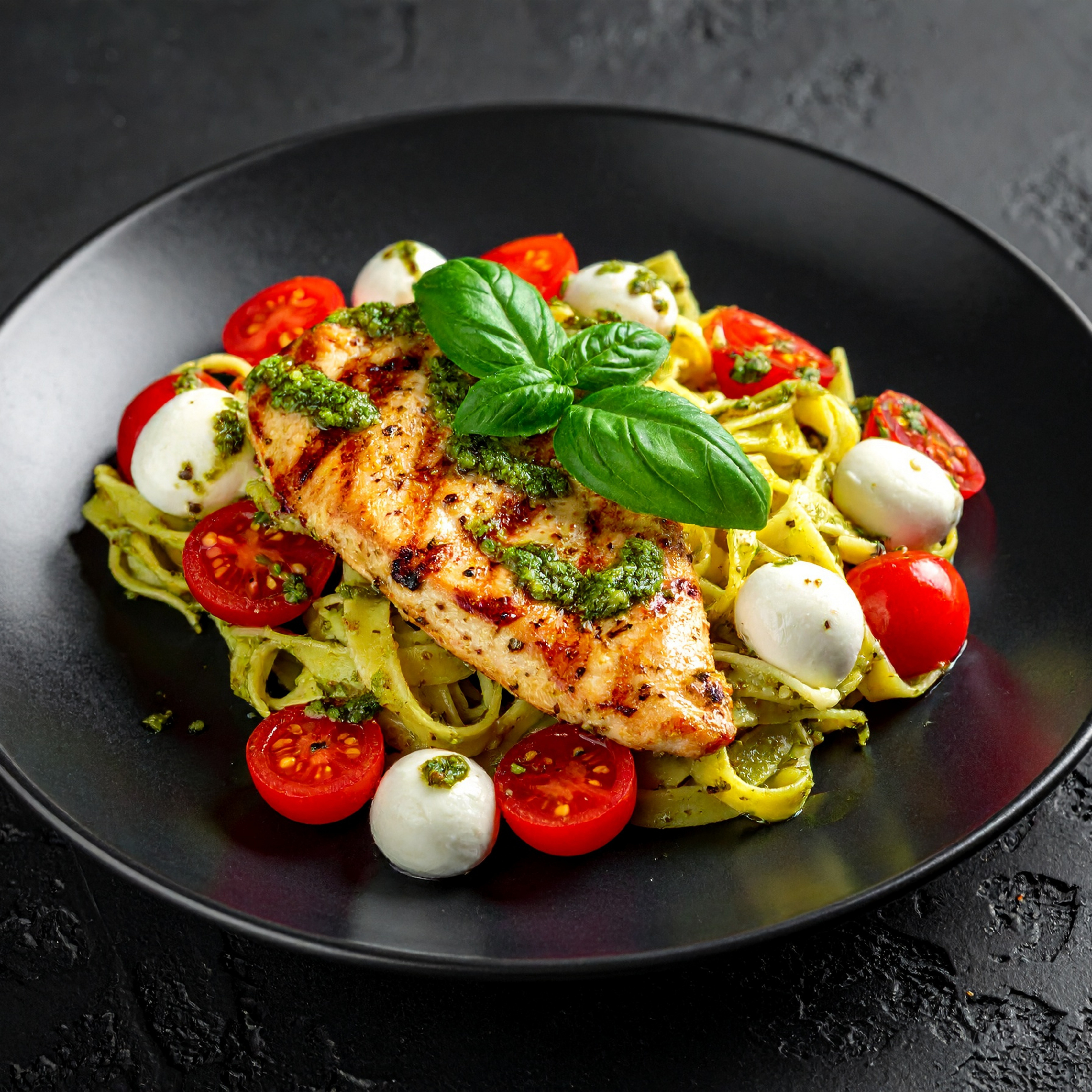 Poulet Pesto