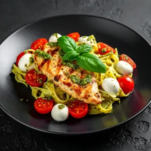Poulet Pesto — plateau repas livré à Marseille par Déliss