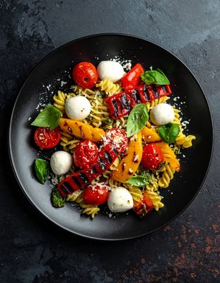 Plateau Pasta Pesto