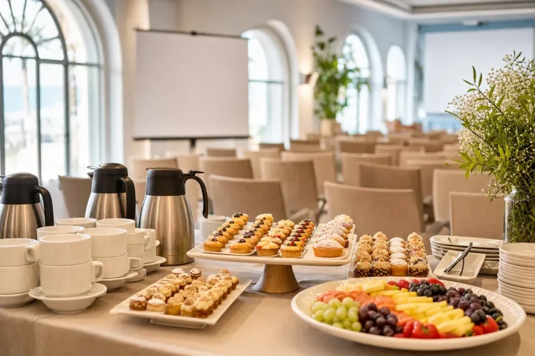 Pause café d'un séminaire d'entreprise de 50 personnes à Marseille